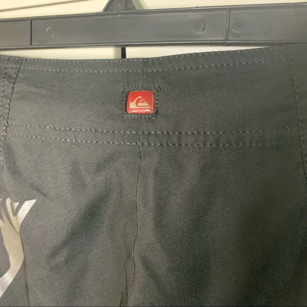 Men’s Quiksilver Black Out Logo Board Shorts